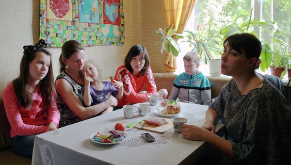 Украинские беженцы в Воронежской области. Архивное фото