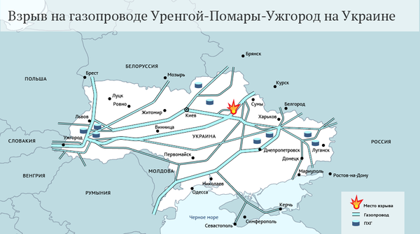 Газотрасса уренгой помары ужгород карта