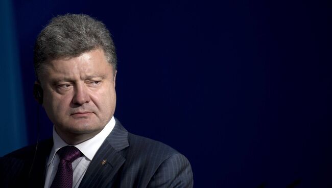 Президент Украины Петр Порошенко. Архивное фото