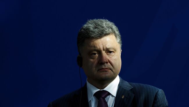 Президент Украины Петр Порошенко. Архивное фото