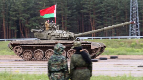 Белорусские танки Т-72. Архивное фото