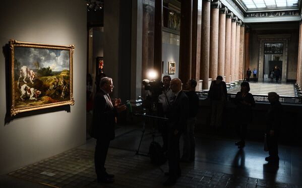 Открытие выставки Рубенс, Ван Дейк, Йорданс... Шедевры фламандской живописи из коллекций князя Лихтенштейнского