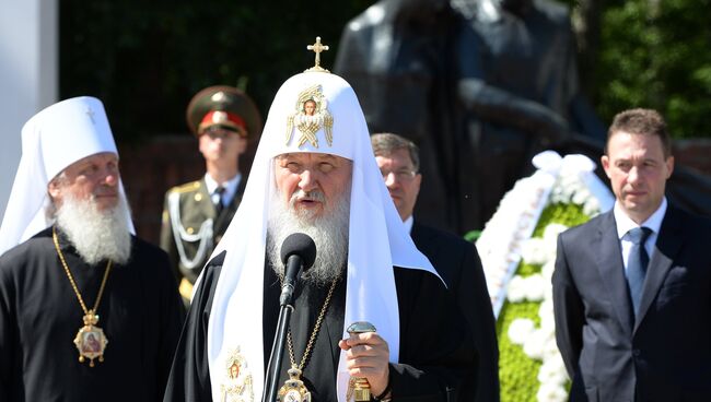 Визит патриарха Кирилла в Тюмень