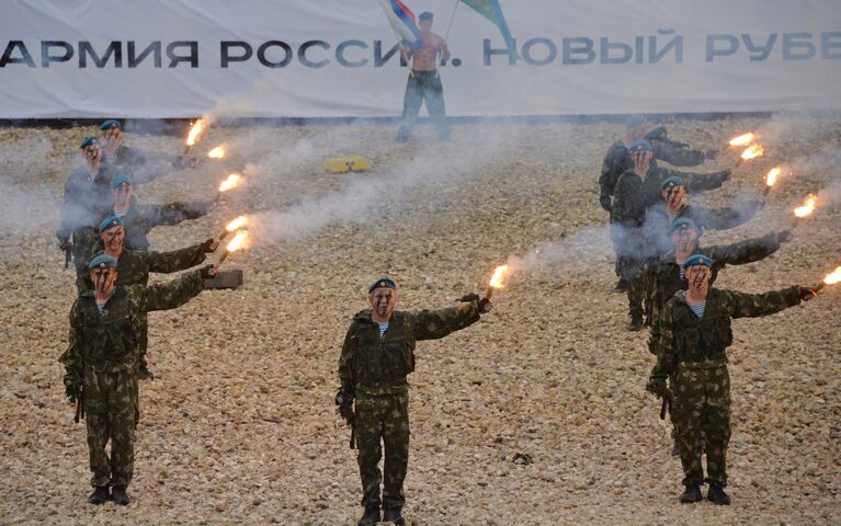 Презентация знака Армия России