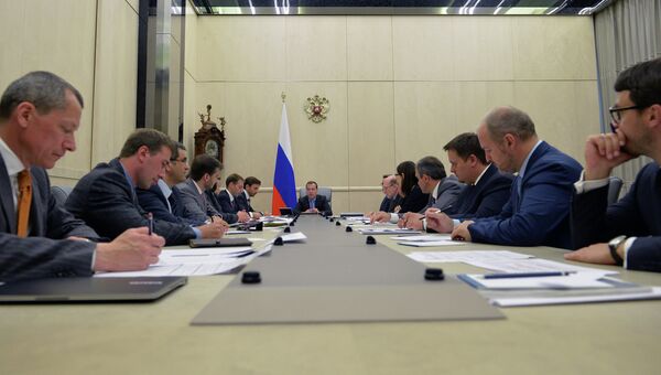 Д.Медведев провел встречу с членами Экспертного совета при правительстве РФ