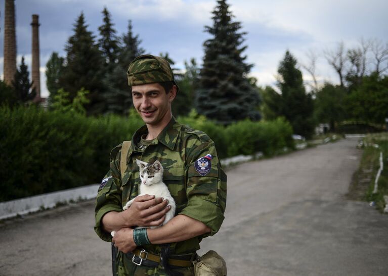 Батальон Призрак народного ополчения Луганска