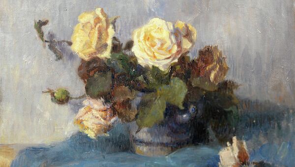 Поль Гоген. Букет роз. 1909 год