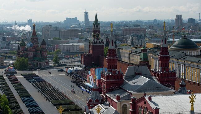 Парад Победы в Москве. Архивное фото