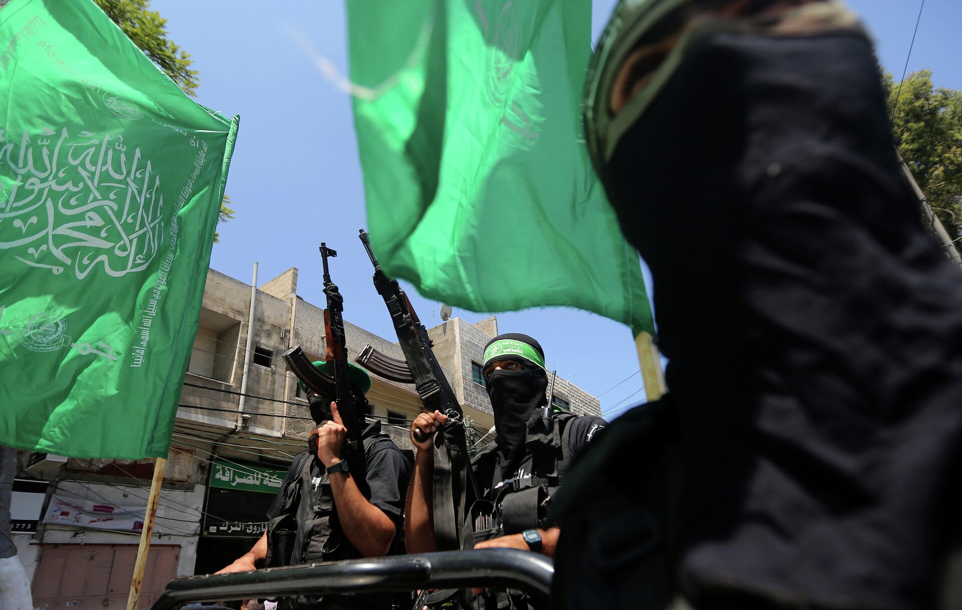 Члены движения Хамас - РИА Новости, 1920, 13.12.2023