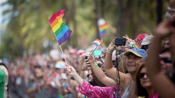 Гей-парад во Флориде, США