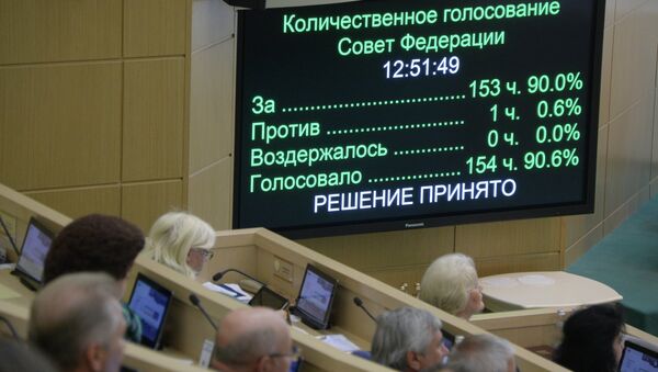 Заседание Совета Федерации РФ 25 июня 2014