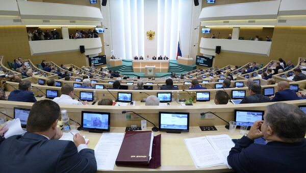 Заседание Совета Федерации РФ. Архивное фото