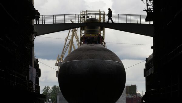 Дизель-электрической подводная лодка Ростов-на-Дону, архивное фото