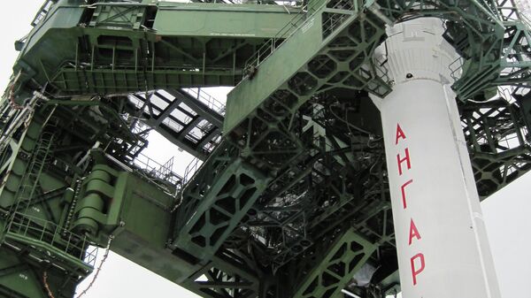 Стартовый комплекс Ангара на космодроме Плесецк. Архивное фото