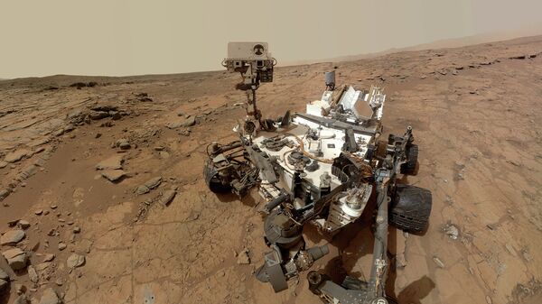 Марсоход Curiosity. Архивное фото
