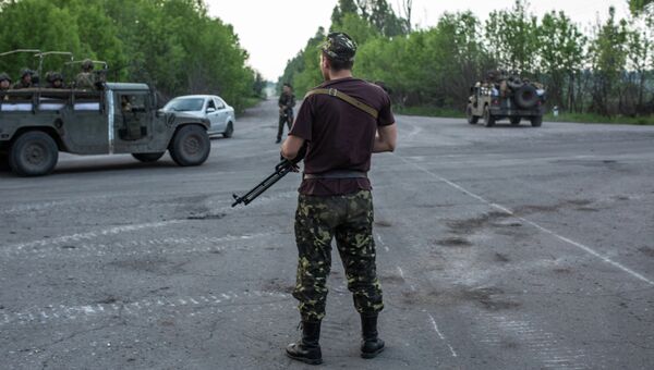 Солдаты украинской армии. Архивное фото.