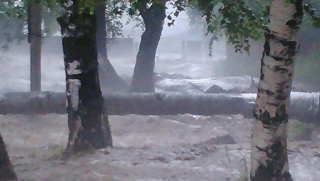 Подтопление в село Аршан в Бурятии