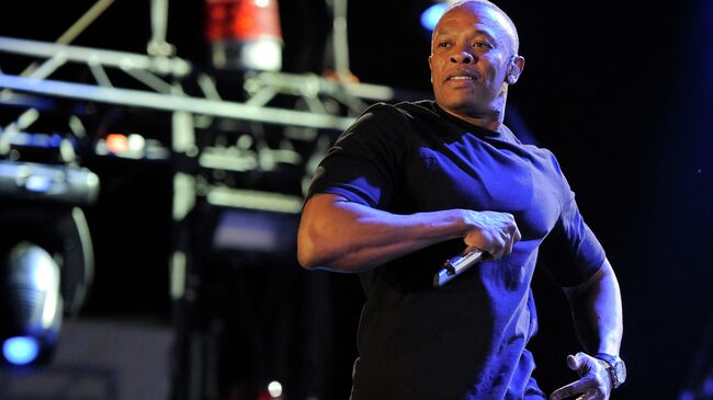 Американский рэпер и продюсер Dr. Dre