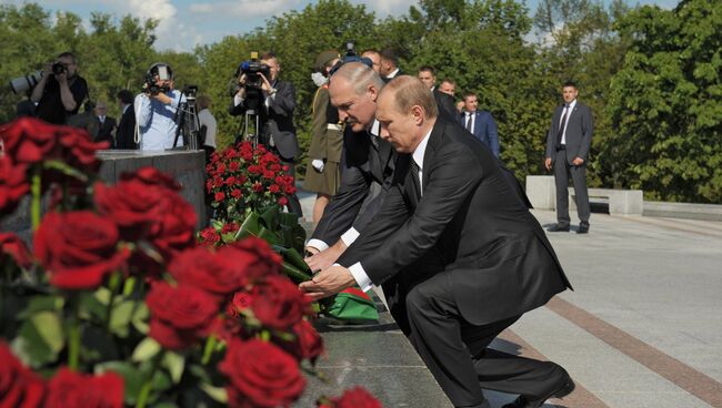 Визит В.Путина в Белоруссию