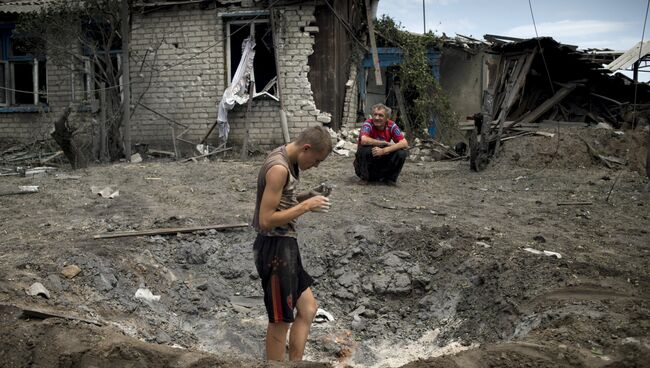 Ситуация в Луганской области. Архивное фото