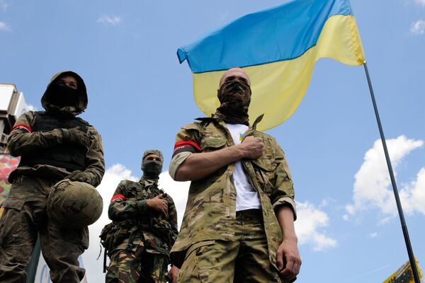 Сторонники радикального движения Правый сектор Сторонники радикального движения Правый сектор