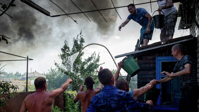 Ситуация в Луганской области. Архивное фото