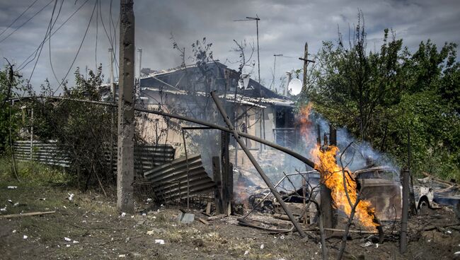 Ситуация в Луганской области. Архивное фото