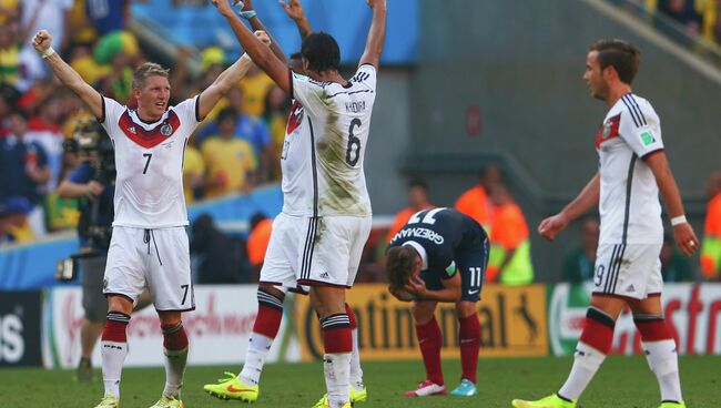 Футболисты сборной Германии. Чемпионат мира в Бразилии