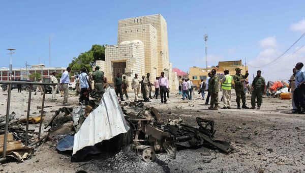 Взрыв у парламента в Сомали