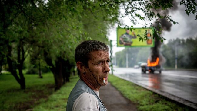 Ситуация в Луганске. Архивное фото