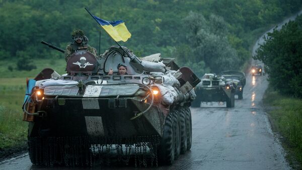 Украинские правительственные войска, архивное фото