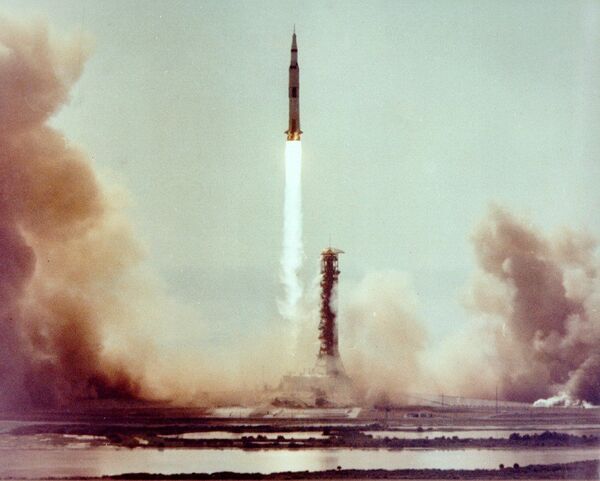 Старт ракеты Аполлон 11
