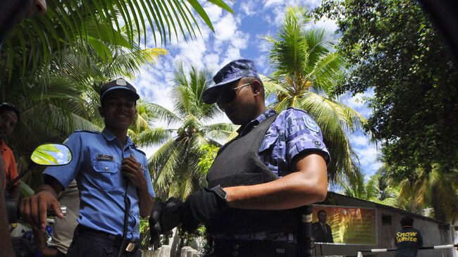 Полиция Мальдивских островов. Архивное фото