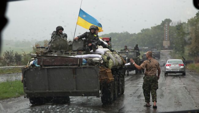 Украинские военные. Архивное фото