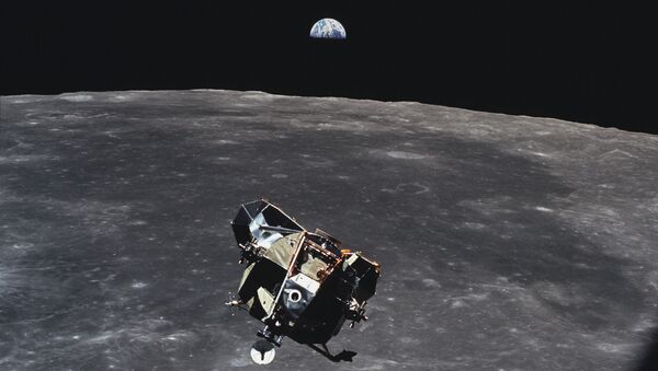 Отделение Лунного модуля от корабля Аполлон-11
