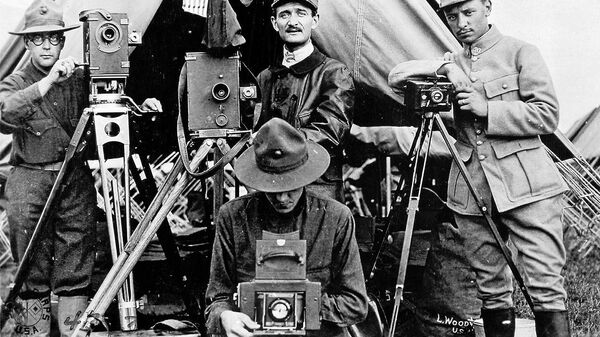 Американские и французские фотографы во время Первой мировой войны
