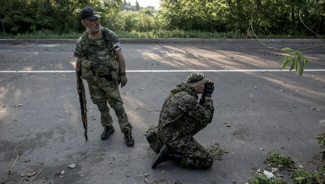 Ситуация в Донецке. Архивное фото