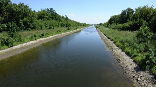 Канал Северский Донец - Донбасс. Архивное фото