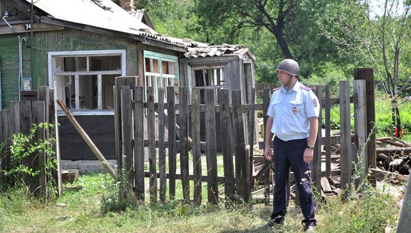Город Донецк Ростовской области со стороны Украины был обстрелян фугасными снарядами