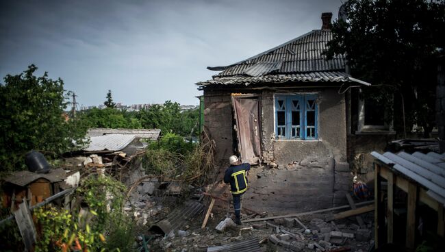 Ситуация в Луганске. Архивное фото