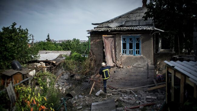 Ситуация в Луганске. Архивное фото