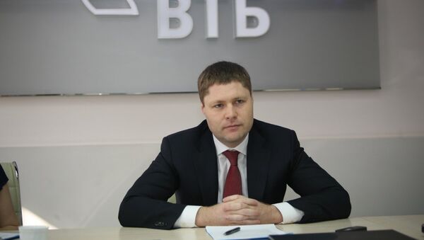 Управляющий банком ВТБ в Хабаровске Евгений Орлов