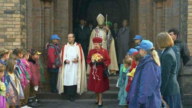 Елизавета II в Санкт-Петербурге