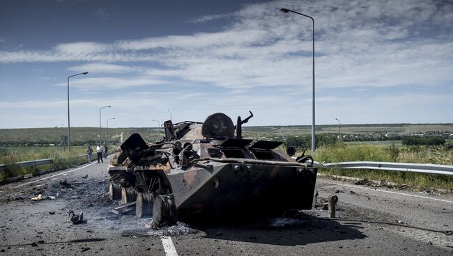 Ситуация в Луганской области. Архивное фото