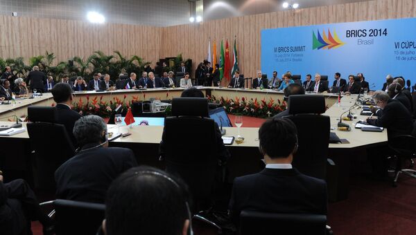 Заседании саммита лидеров стран БРИКС