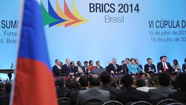 Заседание VI саммита стран БРИКС в Бразилии