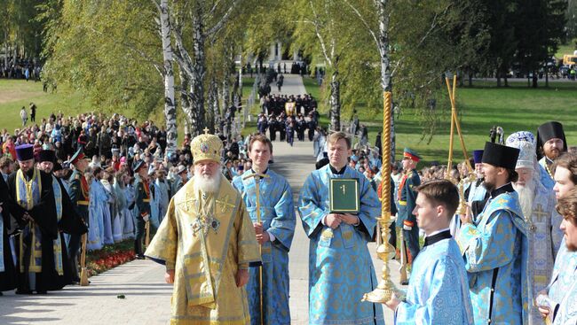 Патриаршее служение на Бородинском поле