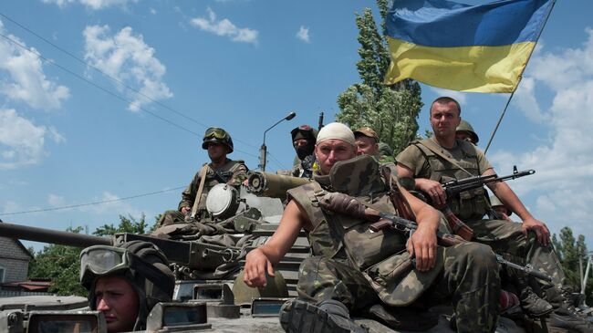 Украинские военные. Архивное фото