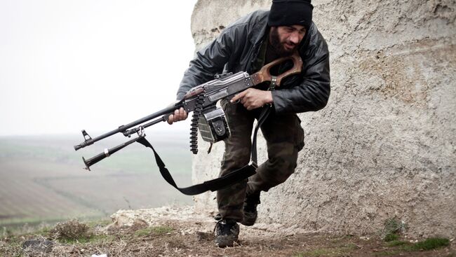 Боец Свободной Сирийской Армии. Архивное фото