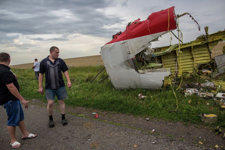 Крушение малайзийского Boeing на Украине